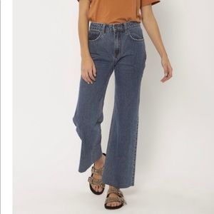 Gabi Wide Leg Crop Jeans